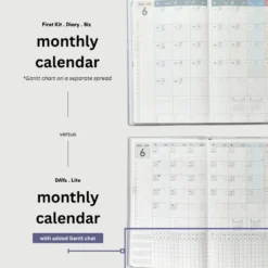 Kokuyo Jibun Techo Lite 2026 – A5 Slim Diary