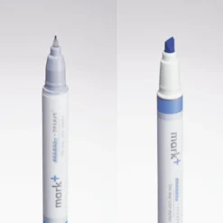 Kokuyo Mark+ 2 Way Colour Marker Pen [Grey Tip] Set of 5