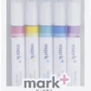 Kokuyo Mark+ 2 Way Colour Marker Pen - Set of 5