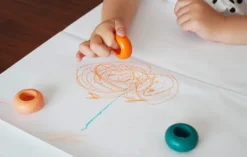 Kokuyo Ring Crayon 10 Colour Set