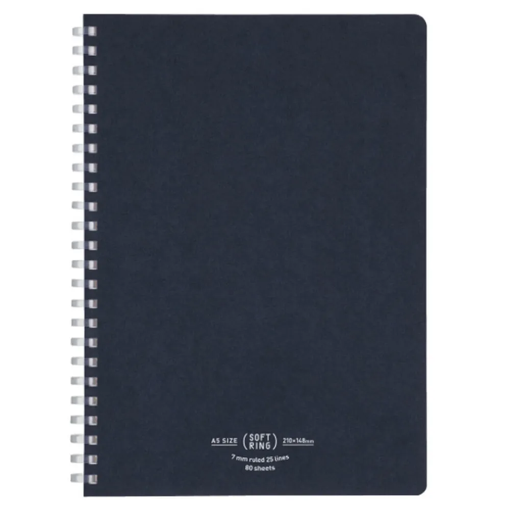 Kokuyo Soft Ring Natural Notebook A5
