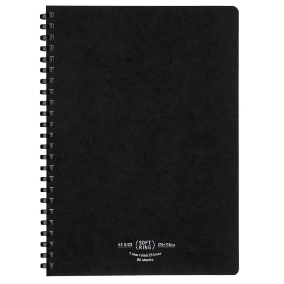 Kokuyo Soft Ring Natural Notebook A5