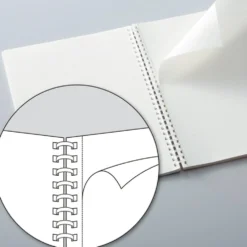Kokuyo Soft Ring Notebook Clear B5 — Ruled and Dot Grid