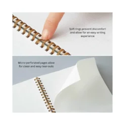 Kokuyo Sooofa Soft Ring Notebook A5 - Grid 4mm