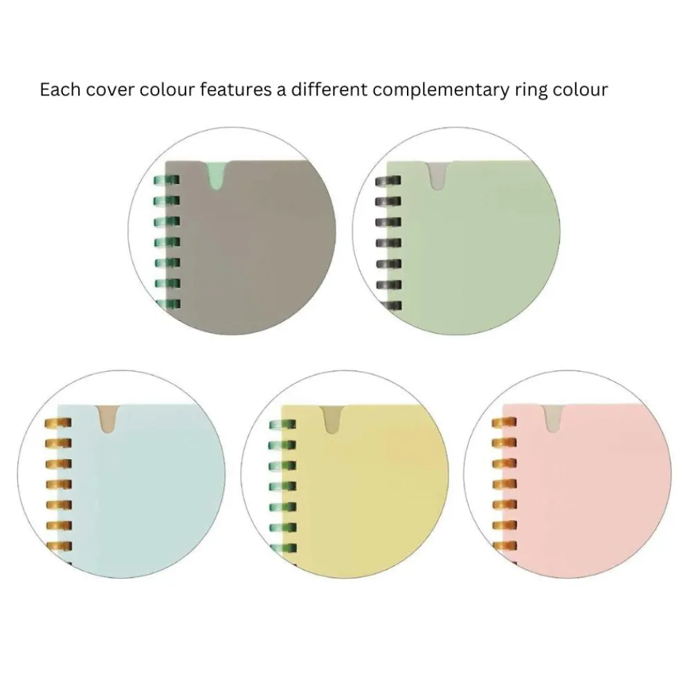 Kokuyo Sooofa Soft Ring Notebook A5 - Grid 4mm