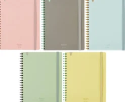 Kokuyo Sooofa Soft Ring Notebook A5 - Grid 4mm