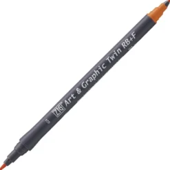 Kuretake ZIG Art & Graphic Twin-Tip RB & F (Brush Pen + Fine Point Marker) [80 colours]