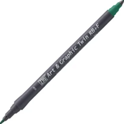 Kuretake ZIG Art & Graphic Twin-Tip RB & F (Brush Pen + Fine Point Marker) [80 colours]