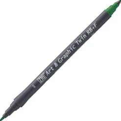 Kuretake ZIG Art & Graphic Twin-Tip RB & F (Brush Pen + Fine Point Marker) [80 colours]