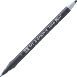 Kuretake ZIG Art & Graphic Twin-Tip RB & F (Brush Pen + Fine Point Marker) [80 colours]