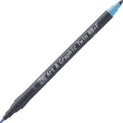 Kuretake ZIG Art & Graphic Twin-Tip RB & F (Brush Pen + Fine Point Marker) [80 colours]