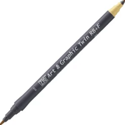 Kuretake ZIG Art & Graphic Twin-Tip RB & F (Brush Pen + Fine Point Marker) [80 colours]