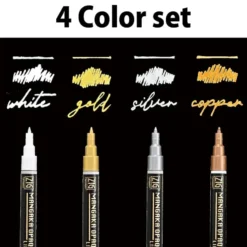 Kuretake ZIG Cartoonist Mangaka Opaque Liner 4 Colour Set