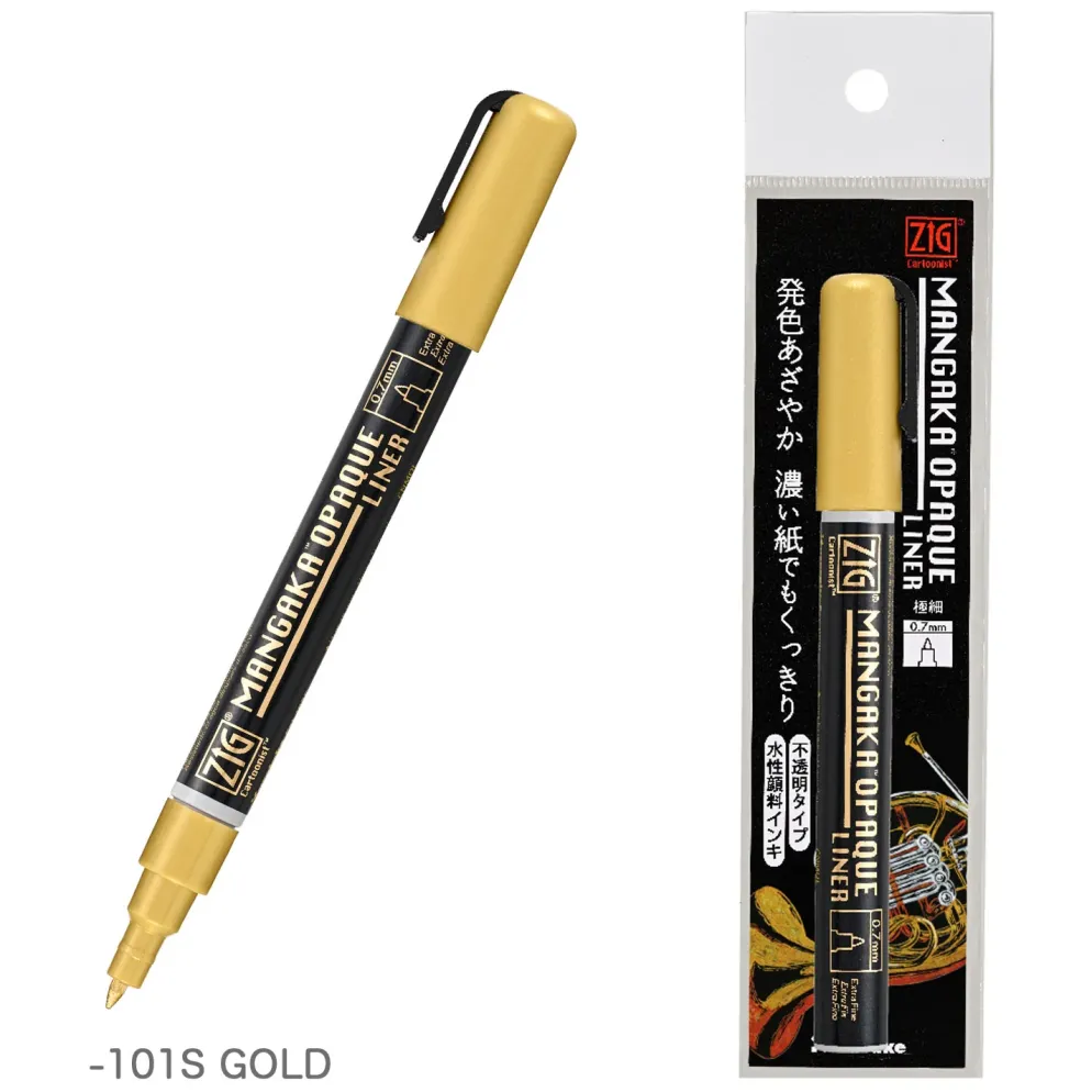 Kuretake ZIG Cartoonist Mangaka Opaque Liner - 0.7mm