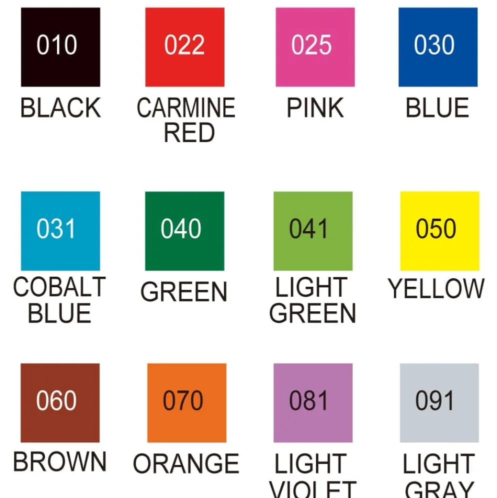 Kuretake Zig Clean Color Real Brush Pen - 12 pack