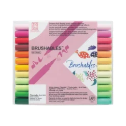 Kuretake ZIG Memory System Brushables - 24 Colours Set