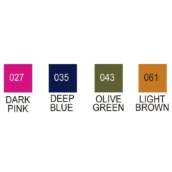 Kuretake ZIG Clean Color Real Brush - Set of 4 colours - Pop colours