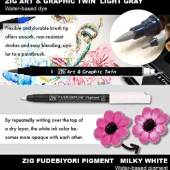 Kuretake ZIG Inktober Illustration Basic Set 2