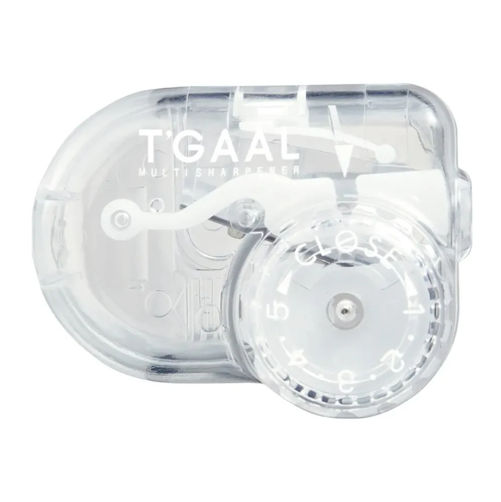 Kutsuwa T’Gaal Adjustable Pencil Sharpener – Five-Stage, Precision Japanese Design