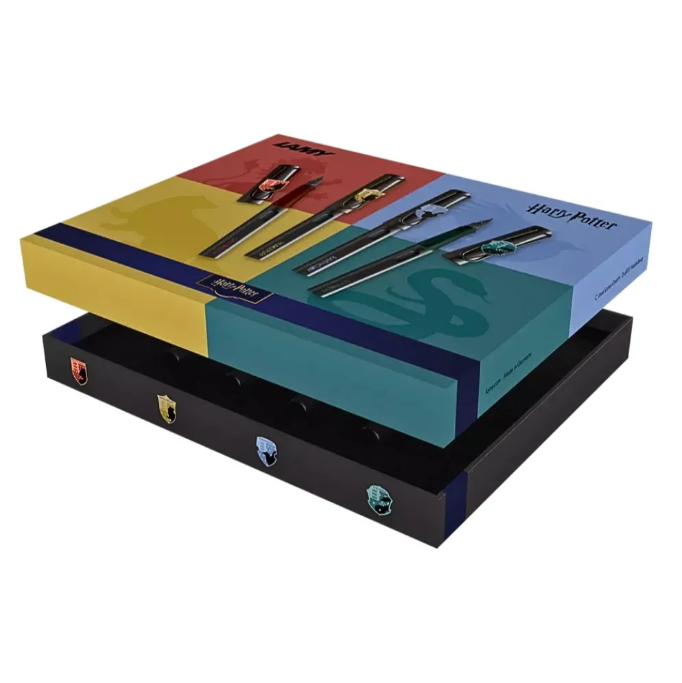 LAMY Safari x Harry Potter Fountain Pen Set – Four Houses, Limited Edition