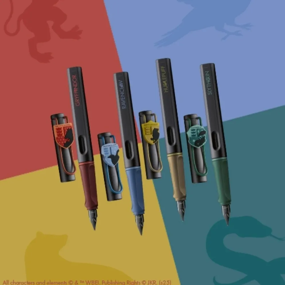 LAMY Safari x Harry Potter Fountain Pen Set – Four Houses, Limited Edition