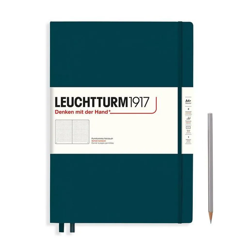 Leuchtturm1917 Hardcover Master Classic Notebook - A4+ (Dotted)