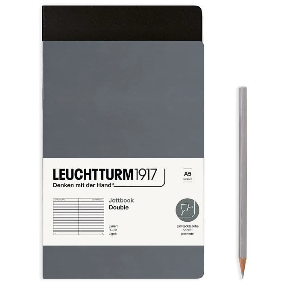 LEUCHTTURM1917 Jottbook Double Medium A5
