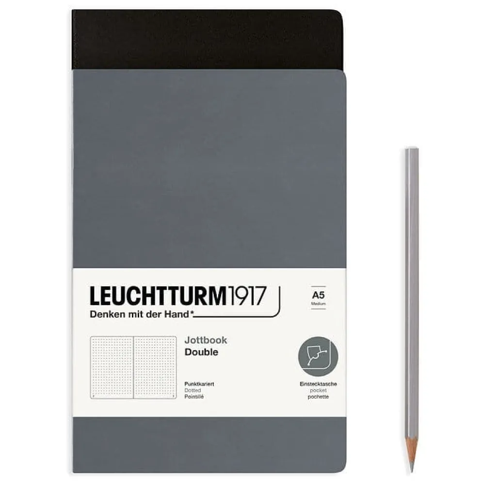 LEUCHTTURM1917 Jottbook Double Medium A5