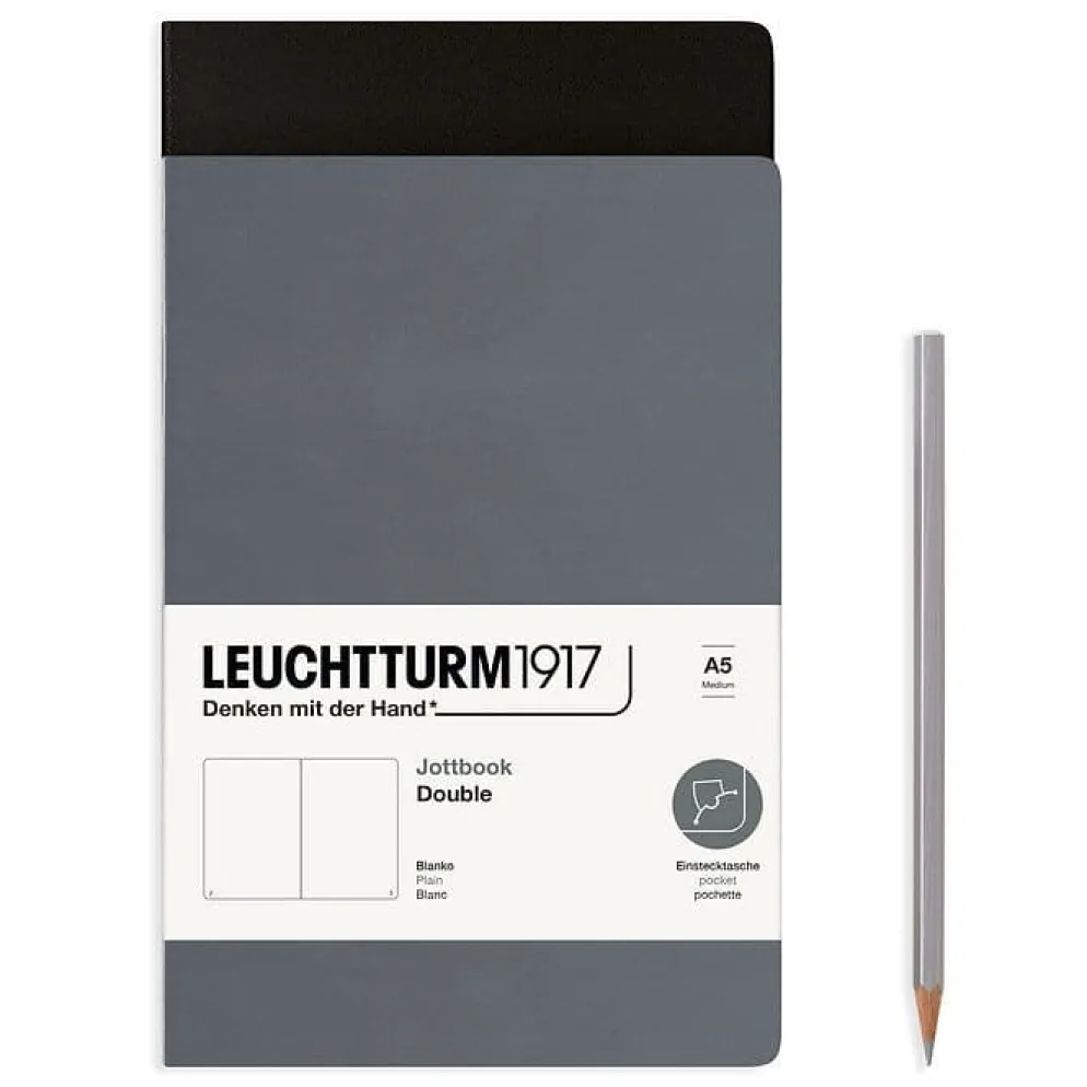 LEUCHTTURM1917 Jottbook Double Medium A5