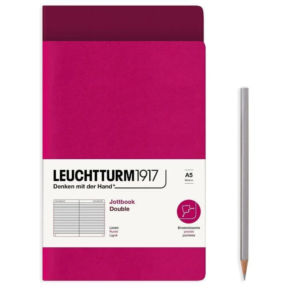 LEUCHTTURM1917 Jottbook Double Medium A5