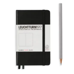Leuchtturm 1917 Notebook, A6 - Black