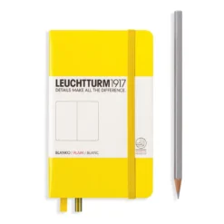Leuchtturm 1917 Notebook, A6 - Lemon