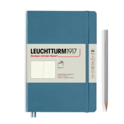 Leuchtturm 1917 Softcover A5 Notebook - Stone Blue