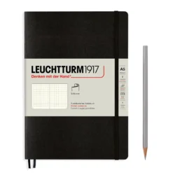 Leuchtturm 1917 Softcover A5 Notebook - Black