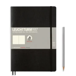 Leuchtturm1917 Softcover Notebook B5 - Black