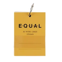 LIFE EQUAL A7 Word Cards – 100 Plain Sheets, Made in Japan