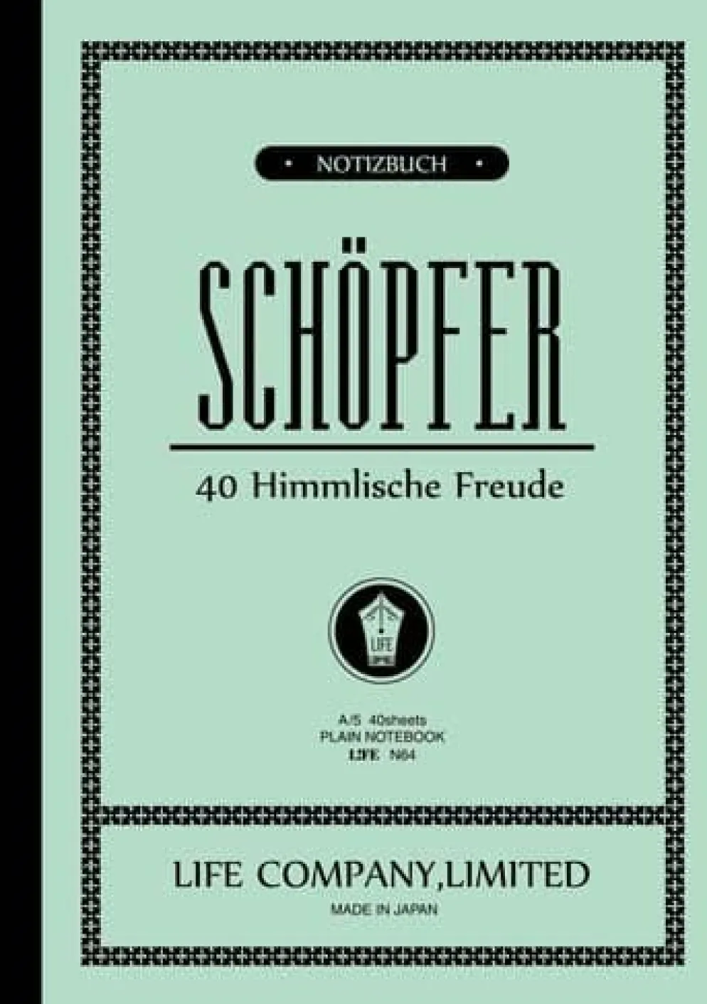 Life Schopfer Notebook A5