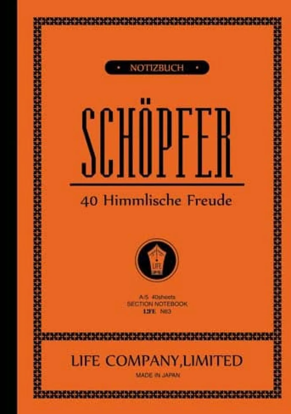Life Schopfer Notebook A5