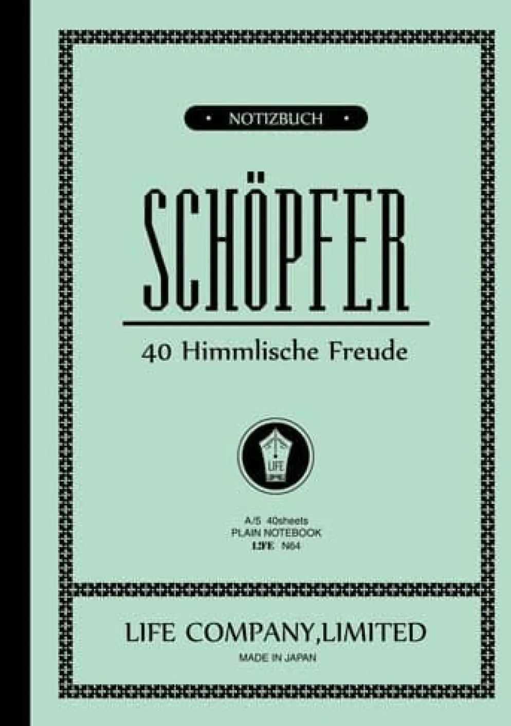 Life Schopfer Notebook A5