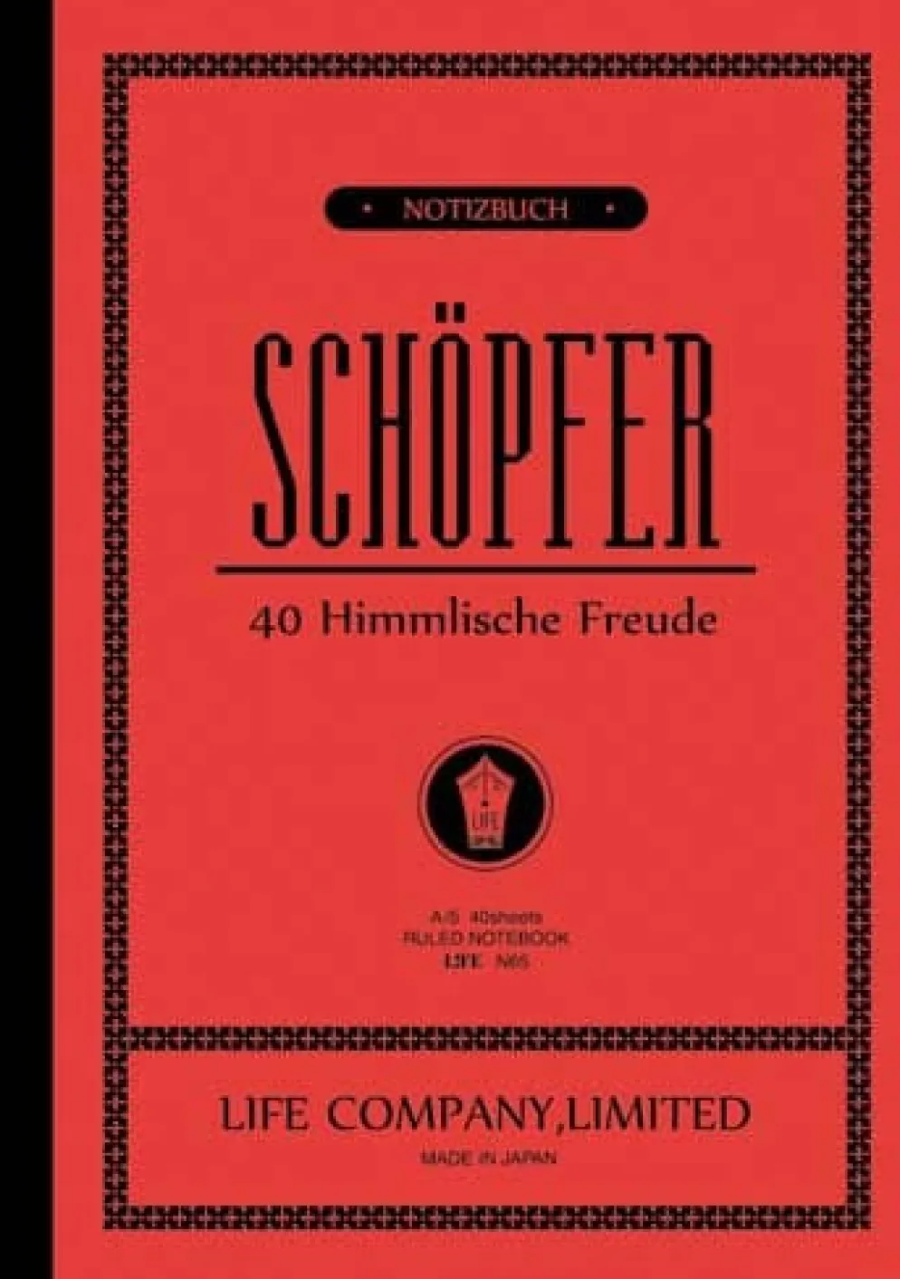 Life Schopfer Notebook A5