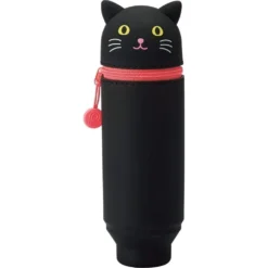 LIHIT LAB PuniLabo Stand Pen Case - Black Cat