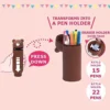 LIHIT LAB PuniLabo Stand Pen Case - Pig
