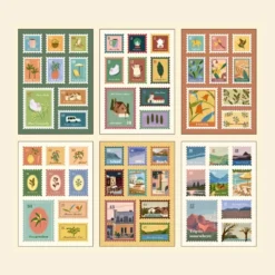 Livework Afterglow Stamp Sticker Pack