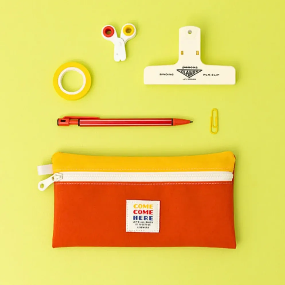 Livework Come Come Here Flat Pencil Pouch