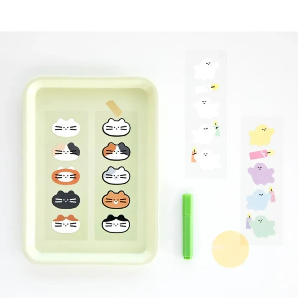 Livework Here There Mini Removable Sticker Set – 2 Sheets
