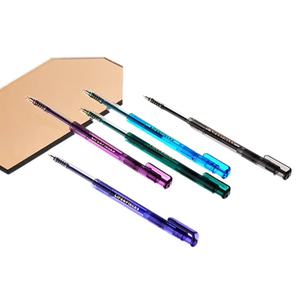 Livework LIFE & PIECES Clear Slim Ballpoint Pen 0.38mm