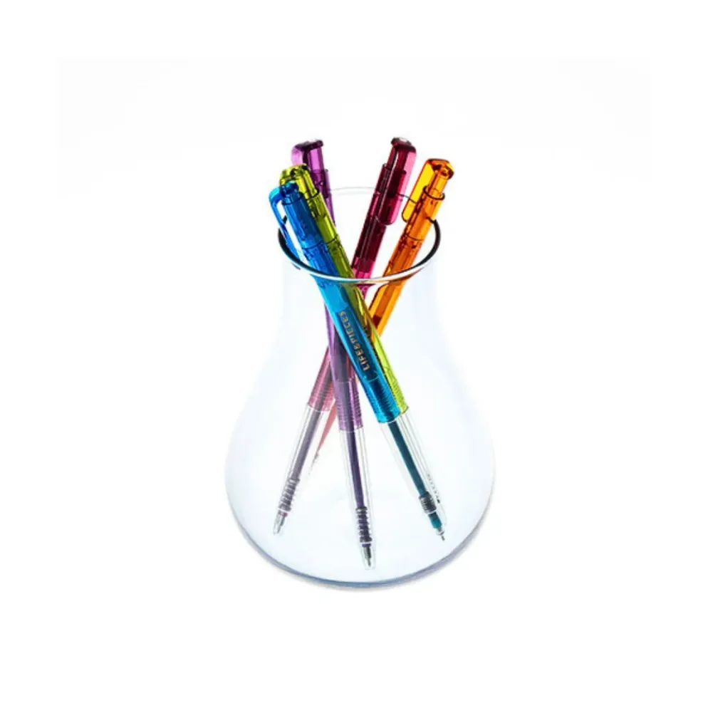 Livework LIFE & PIECES Clear Slim Ballpoint Pen 0.38mm