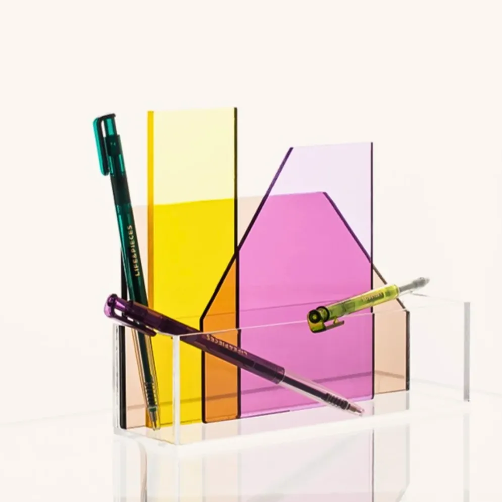 Livework LIFE & PIECES Clear Slim Ballpoint Pen 0.38mm