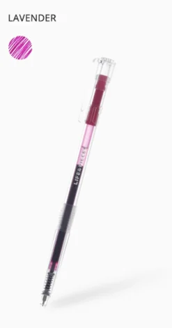 Livework Life & Pieces Clear Gel Pen 0.38