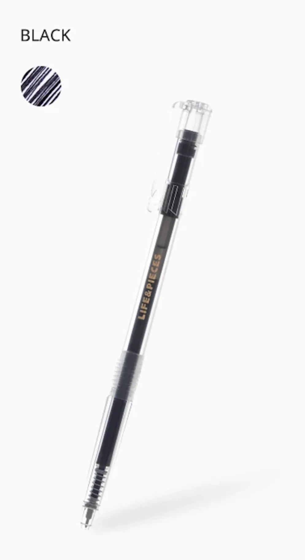Livework Life & Pieces Clear Gel Pen 0.38